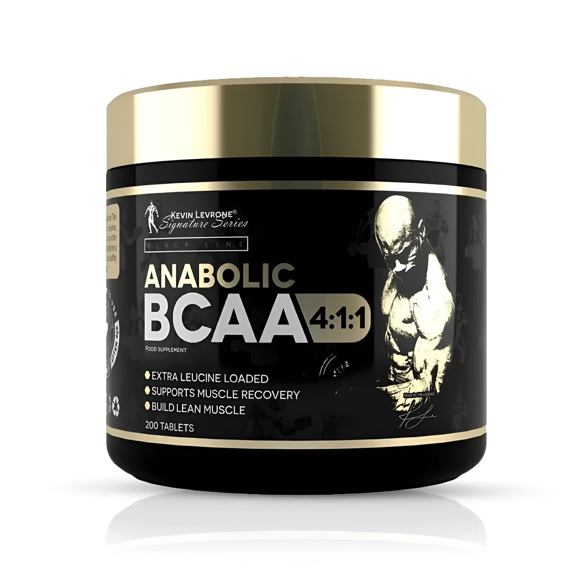 Аминокислоты Kevin Levrone Anabolic BCAA 4:1:1, 225 г, Энергия для мышц