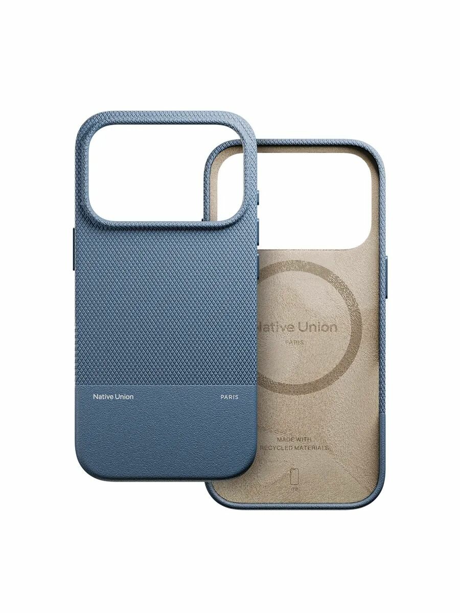 Чехол на iPhone 17 Pro Native Union (RE)CLASSIC, цвет: синий — фото 1