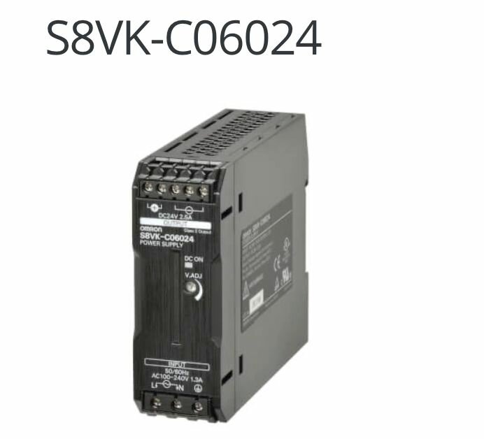 S8VK-C06024 Блок питания 60 Вт 24В Омрон — фото 1