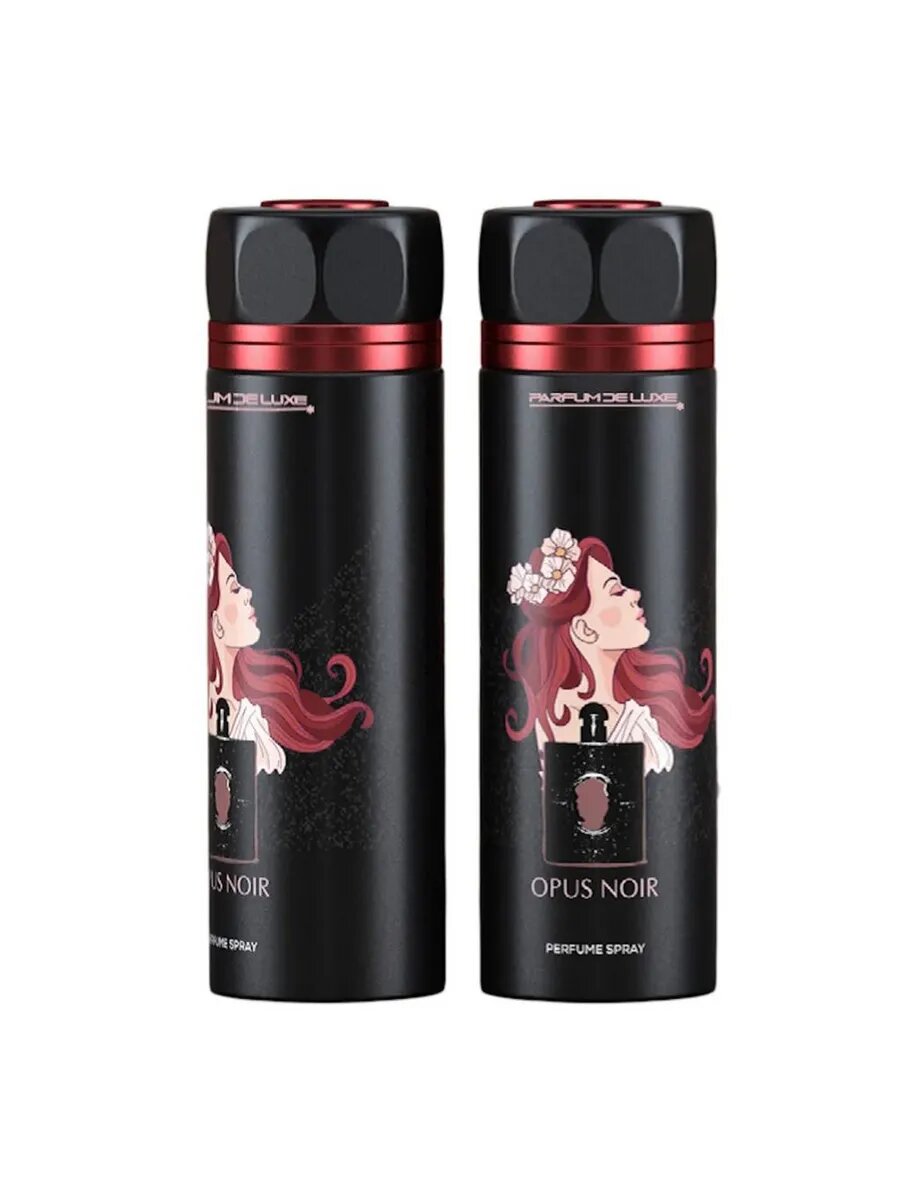 Parfum Deluxe Дезодорант-спрей Opus Noir женский, 200 мл