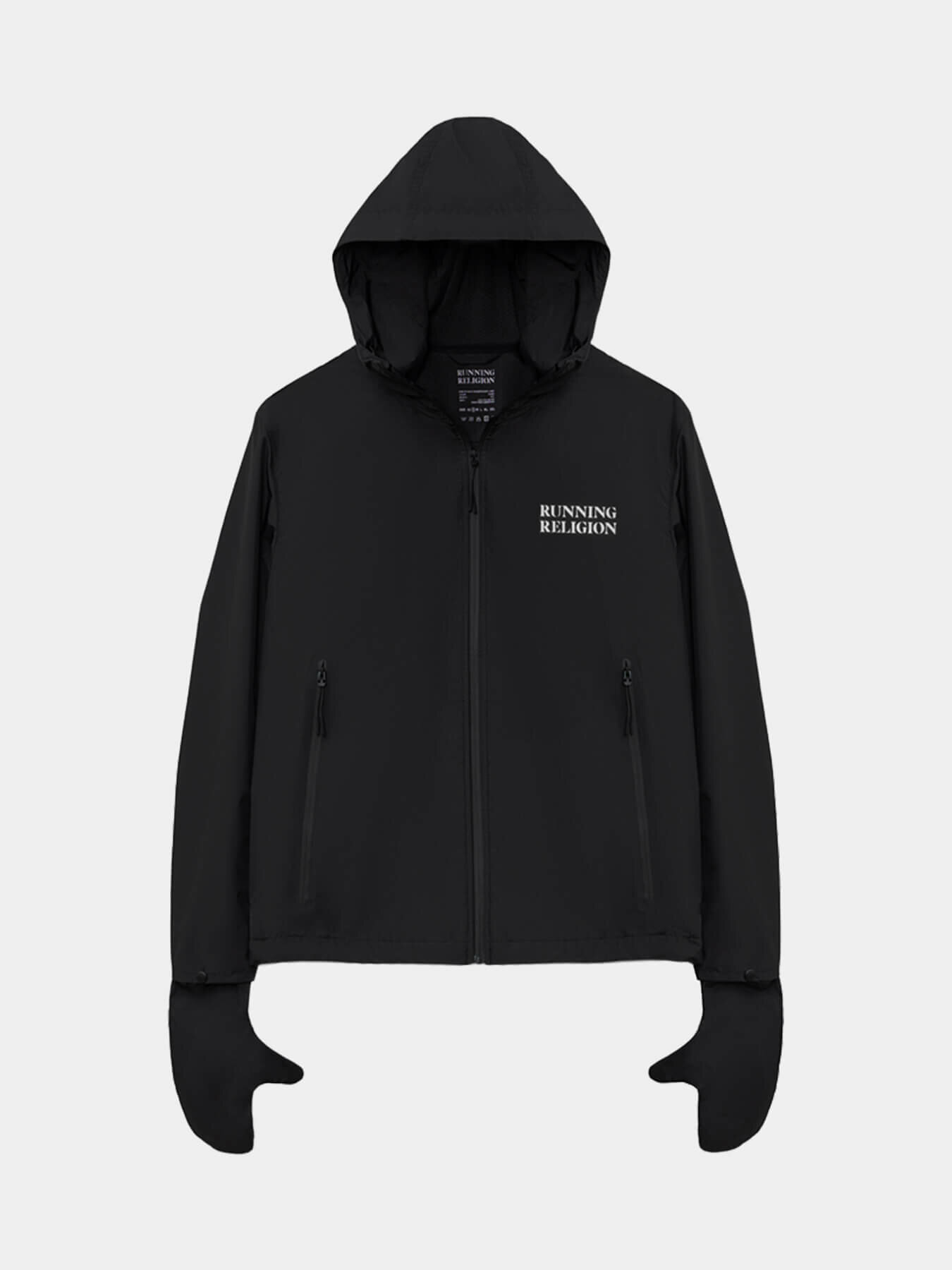 Куртка спортивная RUNNING RELIGION RR LOGO размер 2XL черный