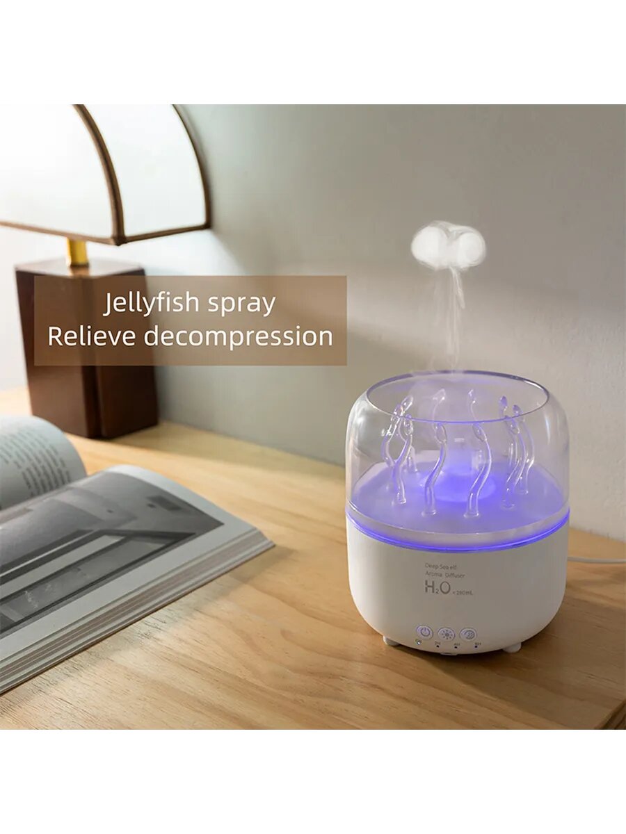 Увлажнитель воздуха, тихий, стильный, для создания уютной атмосферы