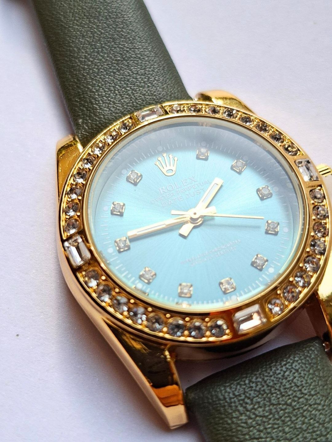 Наручные часы Rolex, зеленый — фото 1