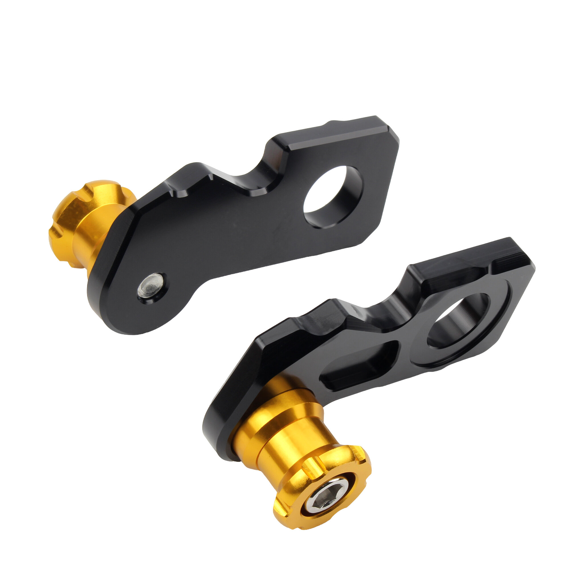 Рама блока регулировки цепи мотоцикла золото