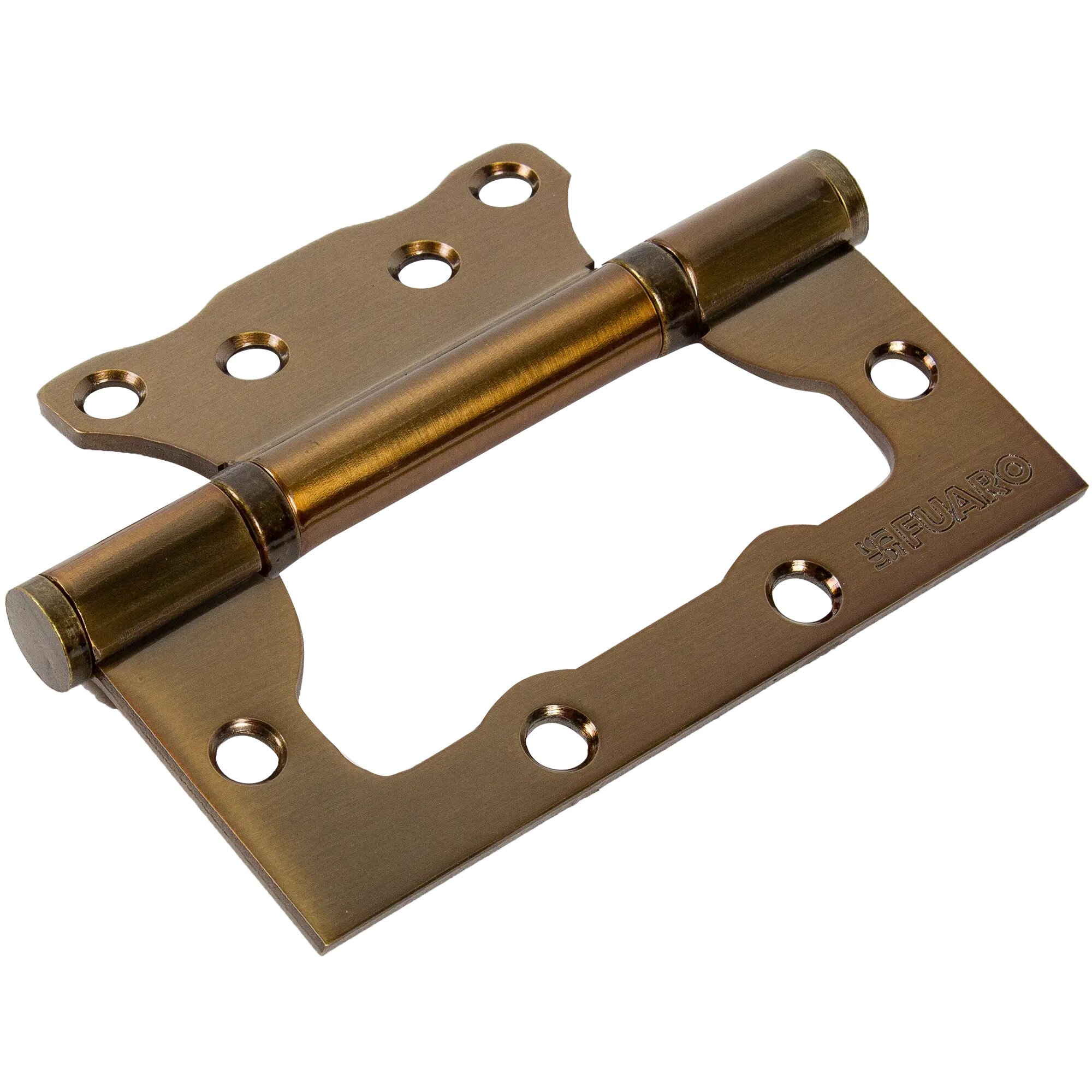 Петля без врезки N100500/2BB-CFB/BL 100x75x2.5 мм сталь цвет глянцевый кофе