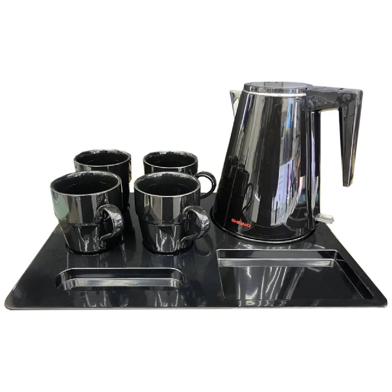 Электрочайник Shivaki JH 1206, нерж. сталь, Механический, 1000-1200 Вт, Закрытый, Блокировка включения без воды