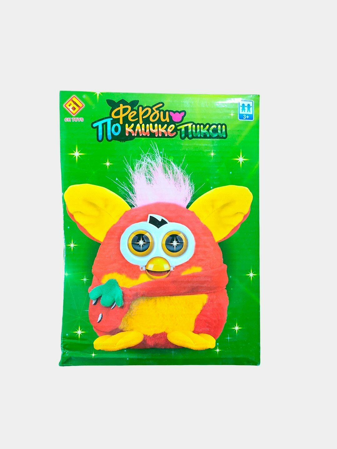 Ferbi Пикси интерактивная мягкая игрушка, развивающая и сенсорная, для детей от 3 лет, яркий дизайн для игр Код. 00154