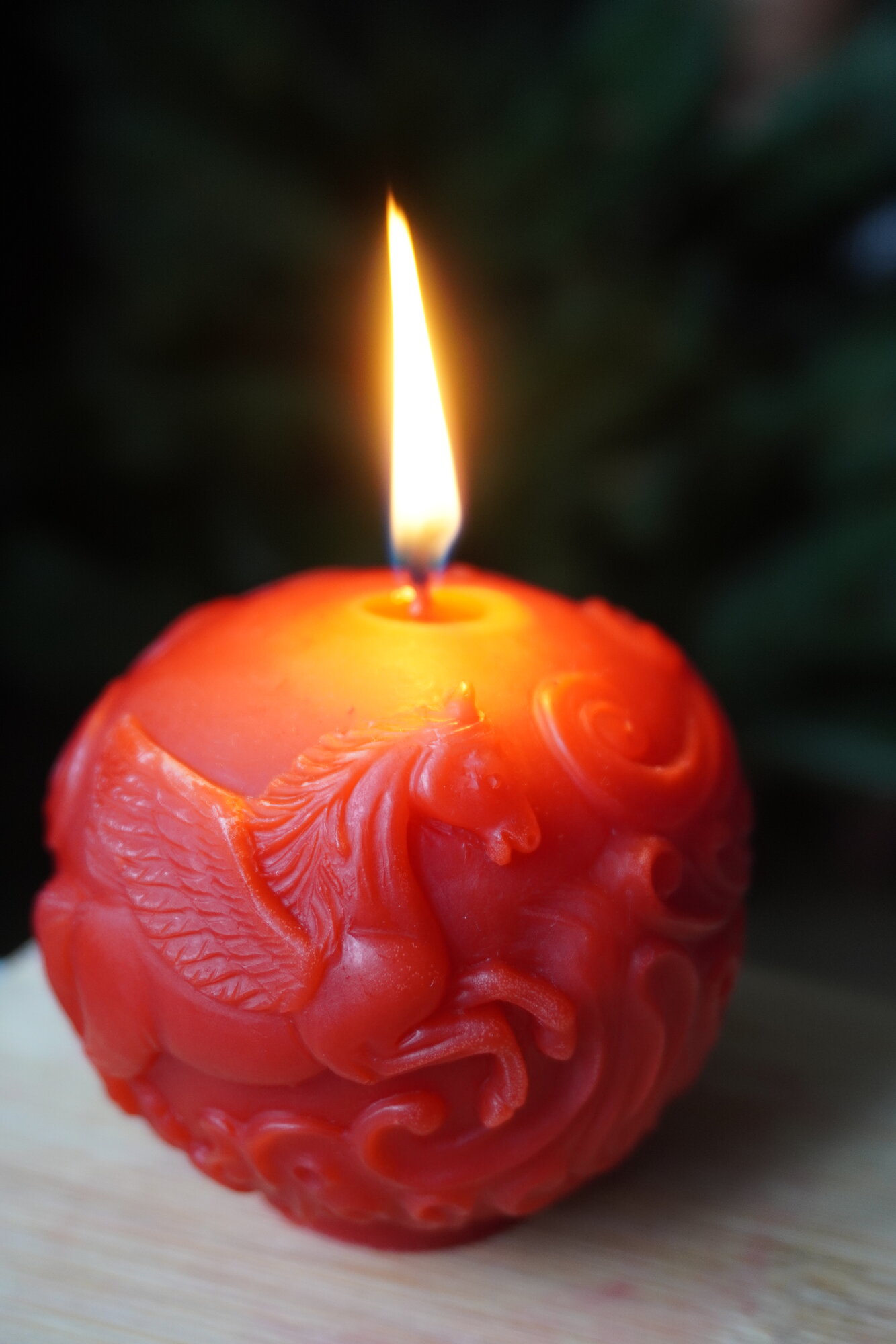 Свеча новогодняя 