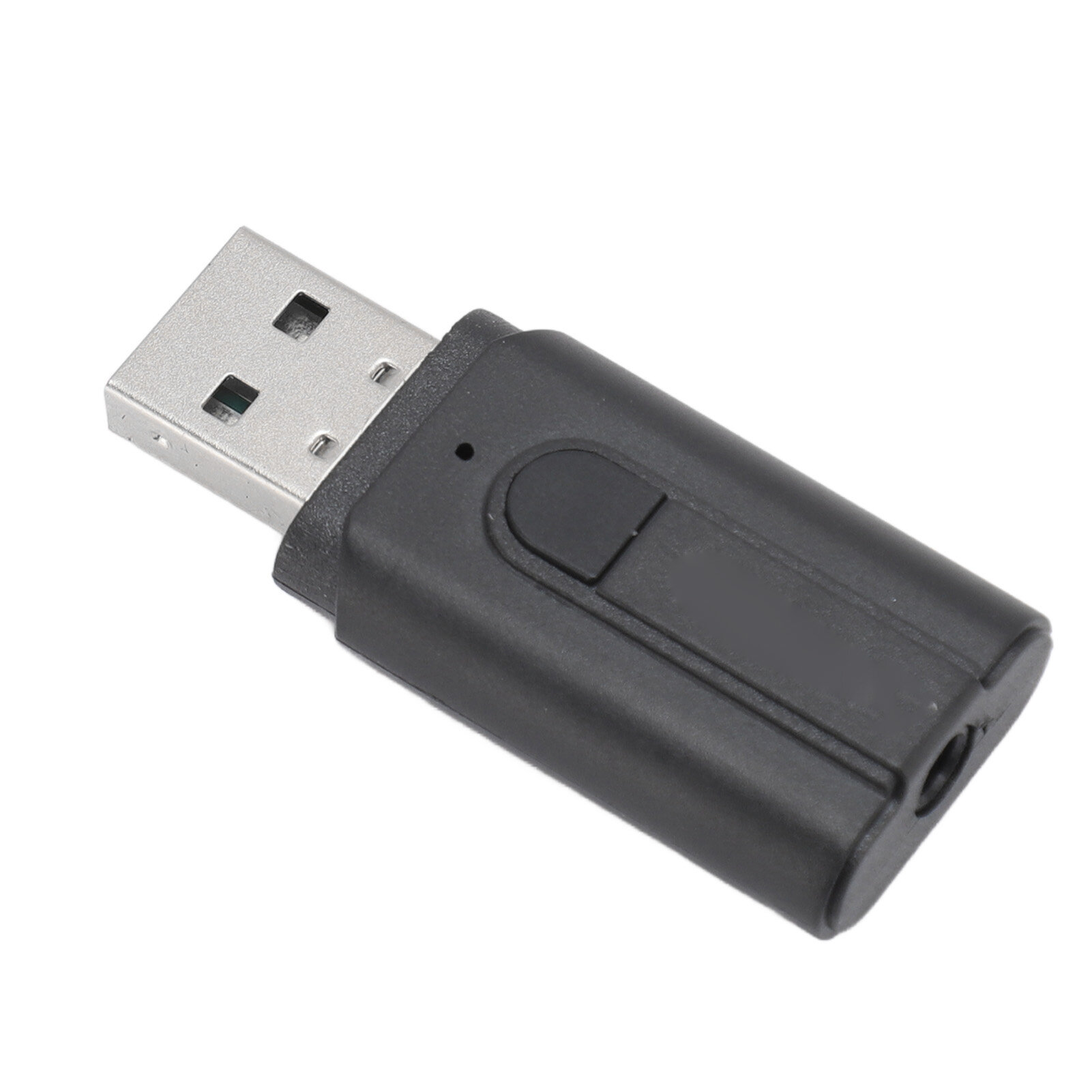 USB Bluetooth адаптер для автомобиля с 3.5 мм AUX, встроенный микрофон, без батареи, расстояние до 10 метров, CVC шумоподавление