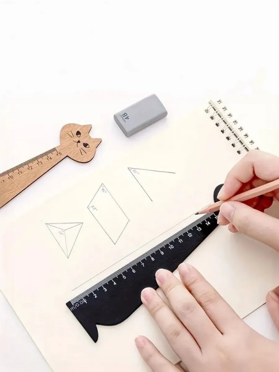 Линейка кошка 3 шт — фото 1