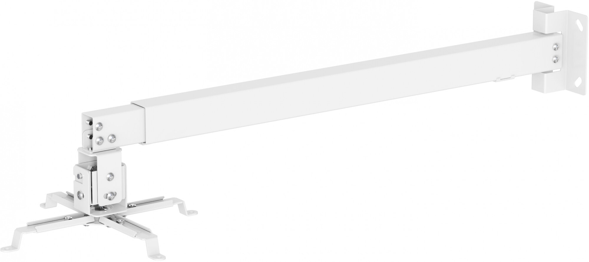 Кронштейн для проектора Cactus CS-VM-PRE03-WT белый настенный потолочный поворот наклон нагрузка 20кг