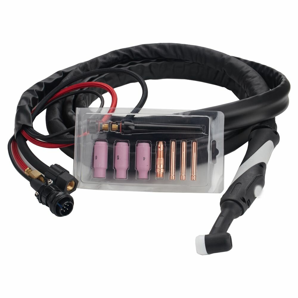 Сварочная горелка TIG GRK350W 8м (TX355W8) для аргонодуговой сварки (TIG/WIG)