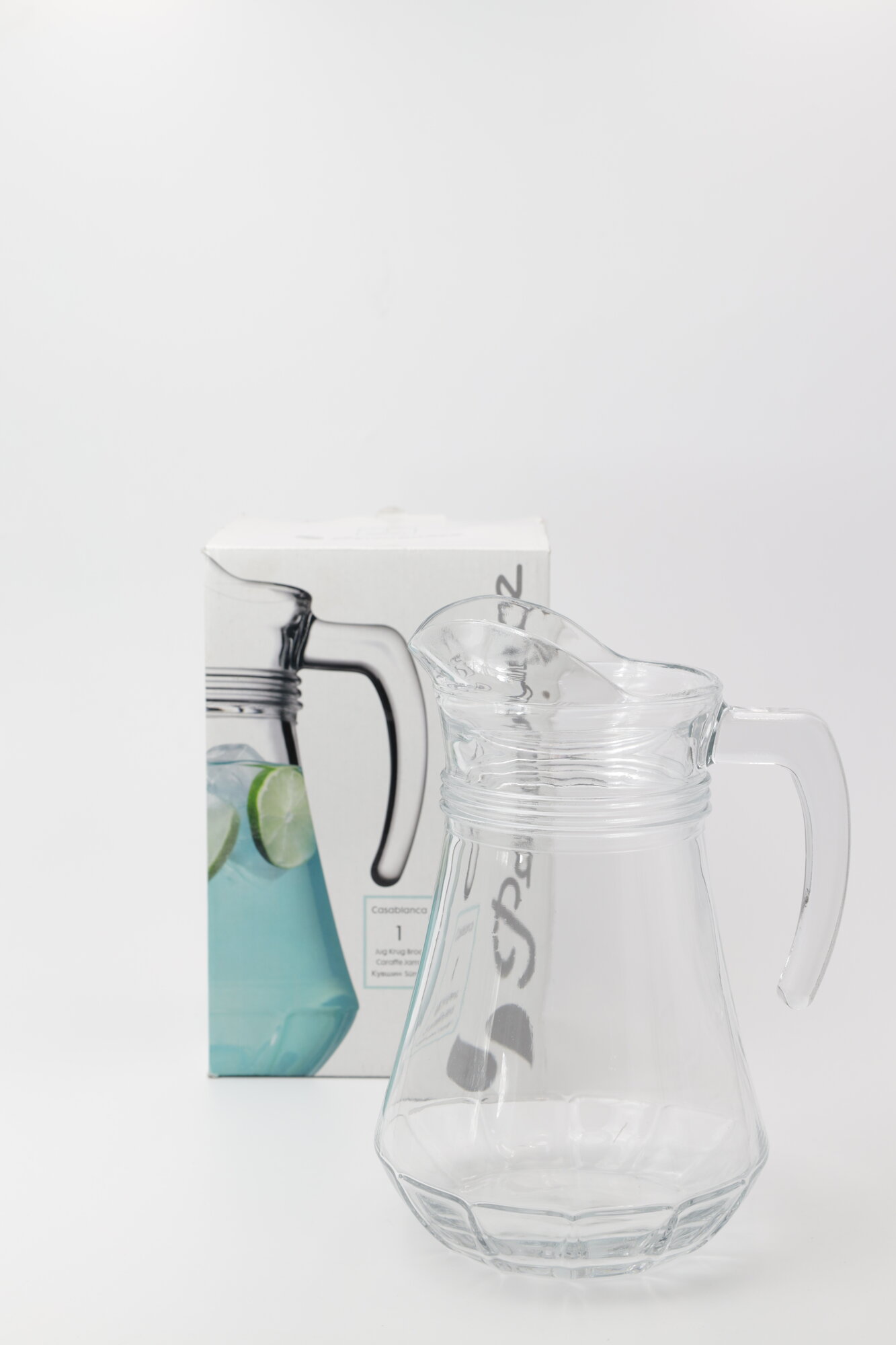 Кувшин PASABAHCE касабланка 43614 1140мл 1шт 1х6 228197 — фото 1