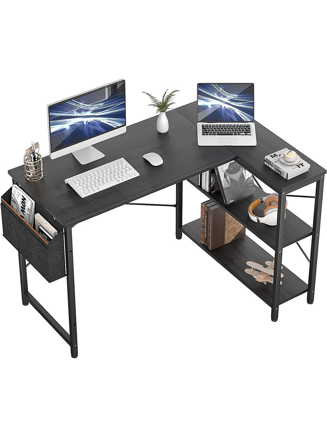 Письменный стол, книжная полка, для офиса, школы, компьютера, работы и учебы