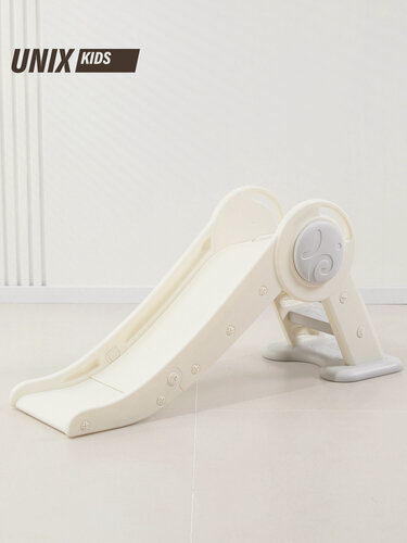 Изображение товара Горка детская для катания со спуском 100 см UNIX Kids Baby Small / Малыш из пластика, для улицы и дома, для пластиковых манежей, серый