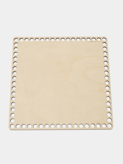 Донышко квадратное 20 на 20 см, фанера 3 мм — фото 1