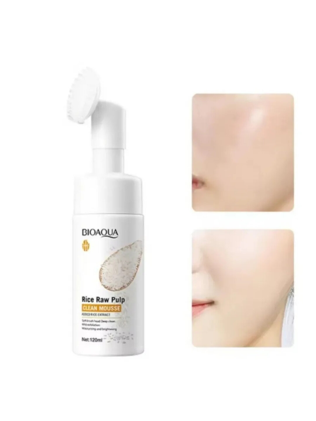 Пенка для лица Bioaqua "Очищающая", для умывания, увлажняющая