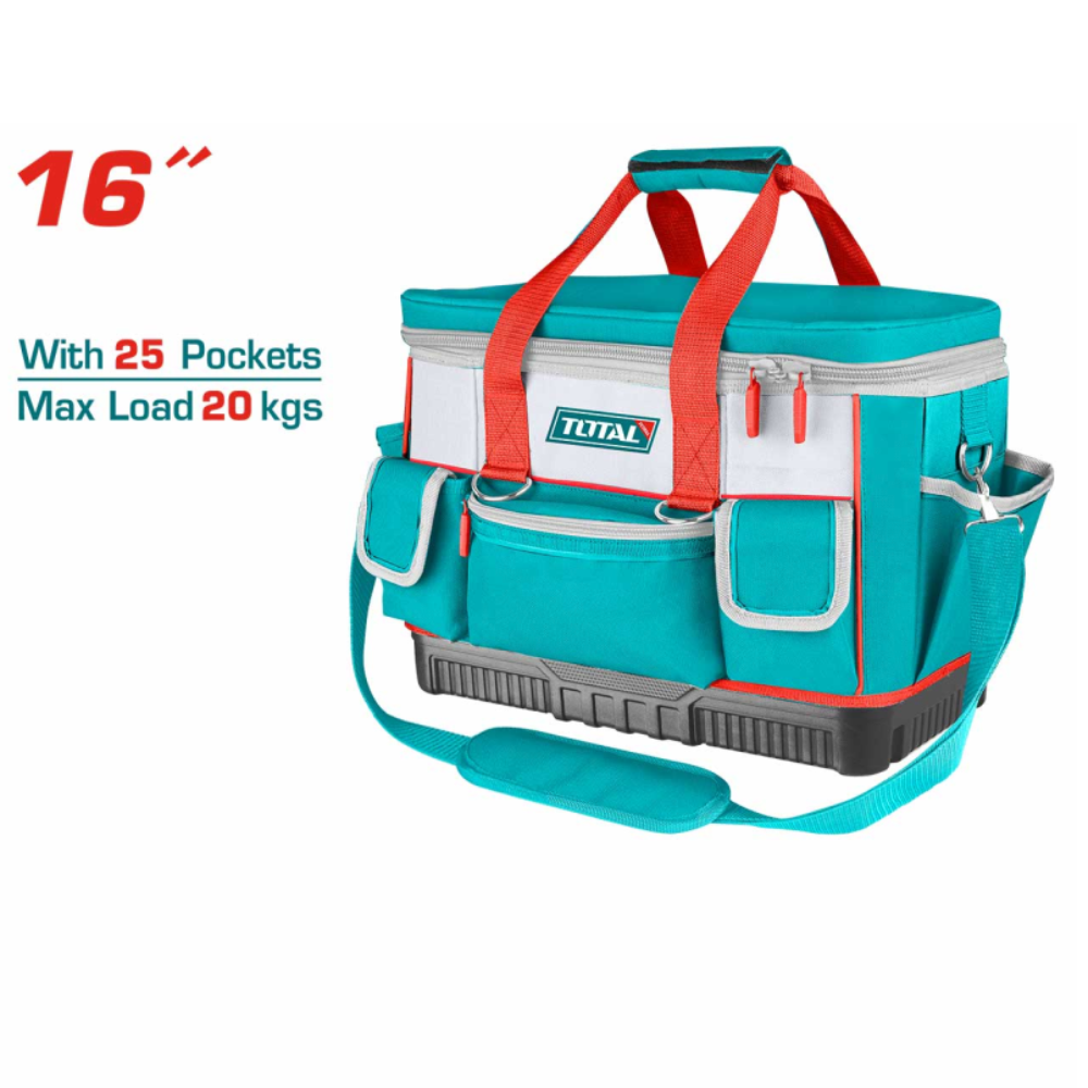 Сумка для инструментов TOTAL, THT561625, 16", для профессионалов