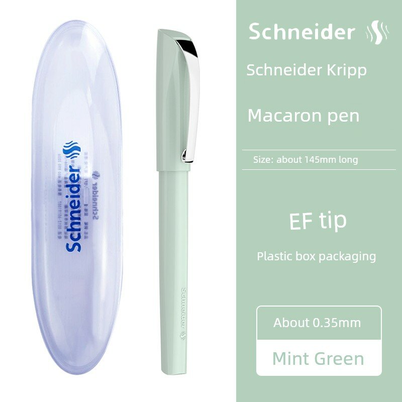 Швейцарская ручка Schneider Clip Extra Fine 0.35 мм салатовый для письма студентов