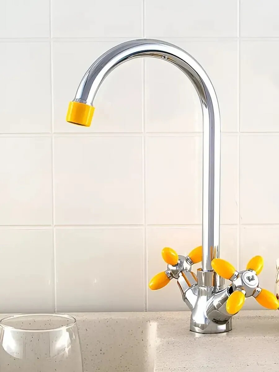 Смеситель для кухни с высоким изливом /кран для раковины