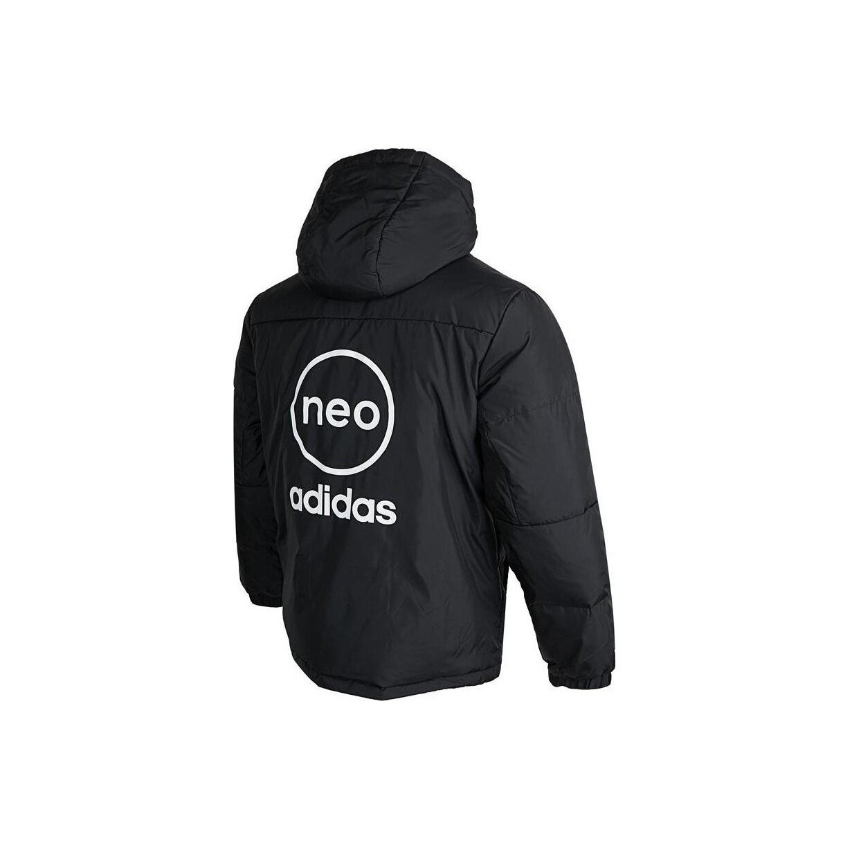 Пуховик adidas, размер М, черный — фото 1