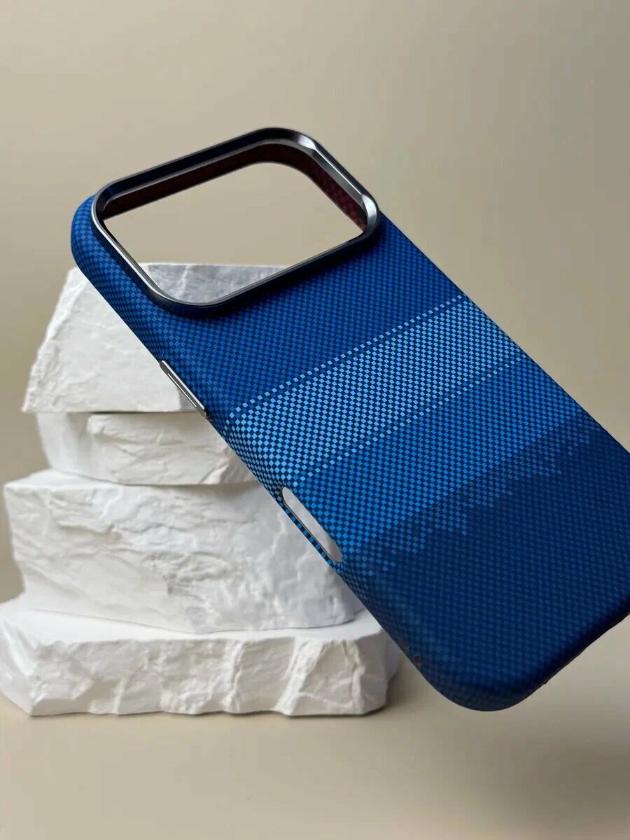 Карбоновый чехол для iPhone 17 Pro Max, ультратонкий, легкий и прочный — фото 1