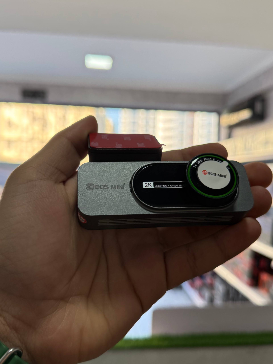 Видеорегистратор BOS-MINI K20L, 2К AHD, Wi-Fi, ночной режим, HD объектив