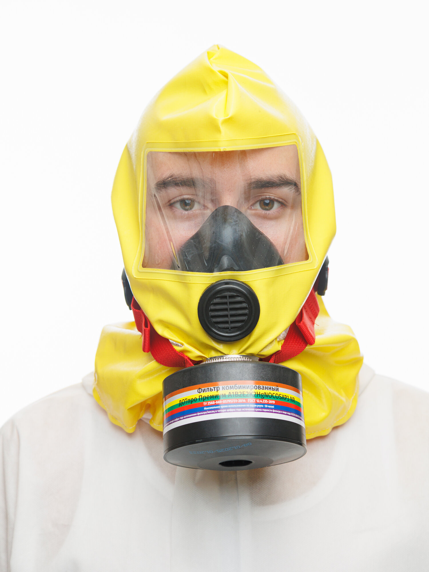 ZEVS Самоспасатель пожарный универсальный фильтрующий гдзк 40 Премиум ABEKHgNOCOSXP 103-001-0014