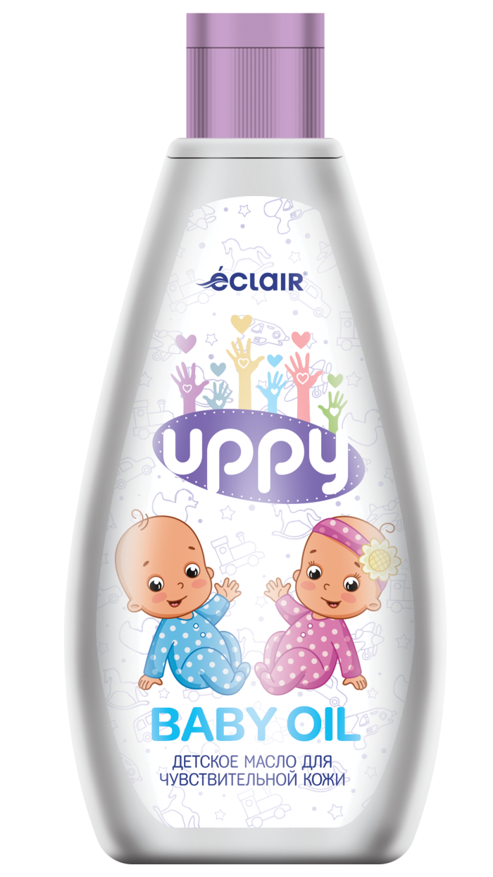 Детское масло ECLAIR, для чувствительной кожи, гипоаллергенное, 160 мл