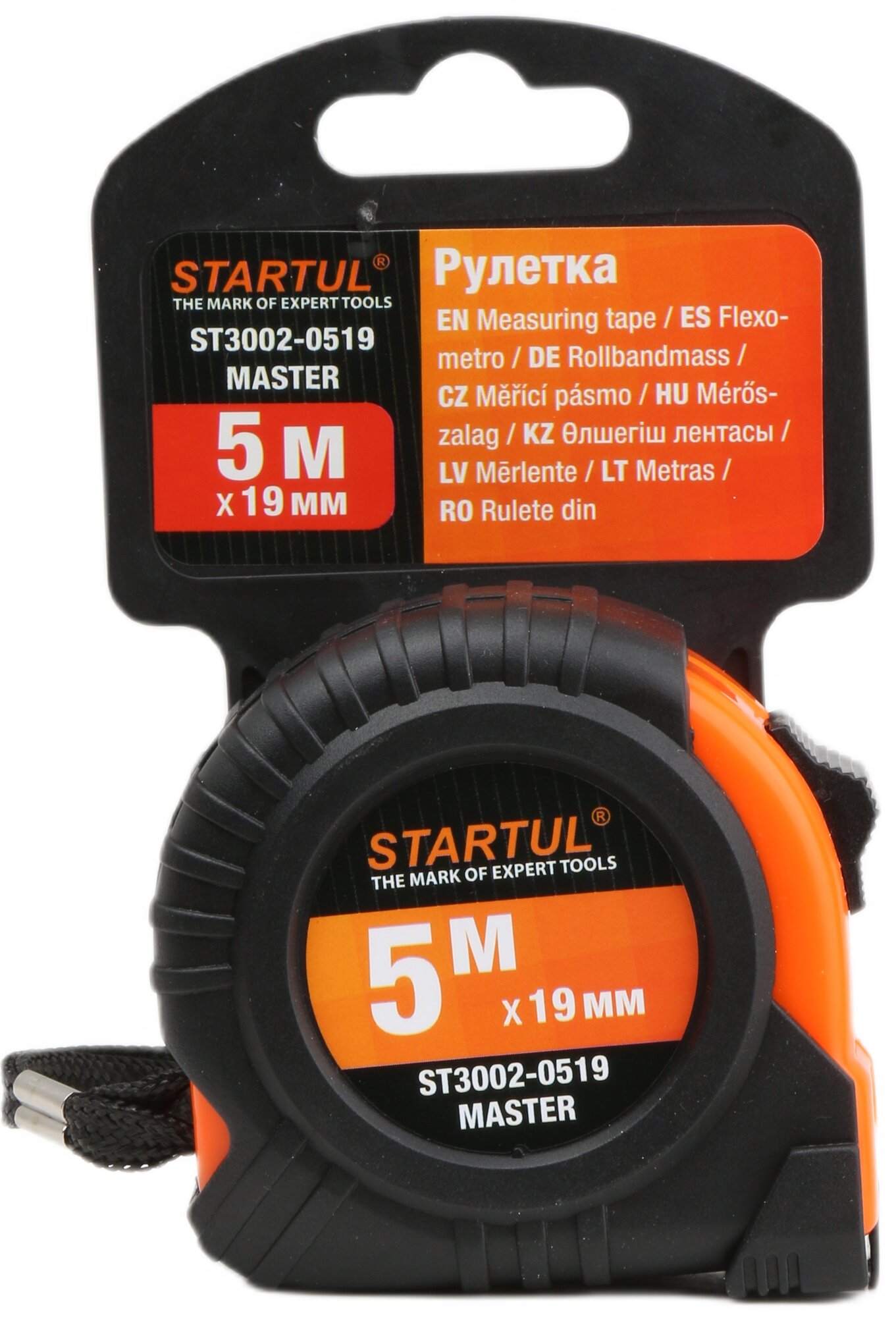 Рулетка измерительная STARTUL Master ST3002-0519, длина 5 м, ширина 19 мм — фото 1