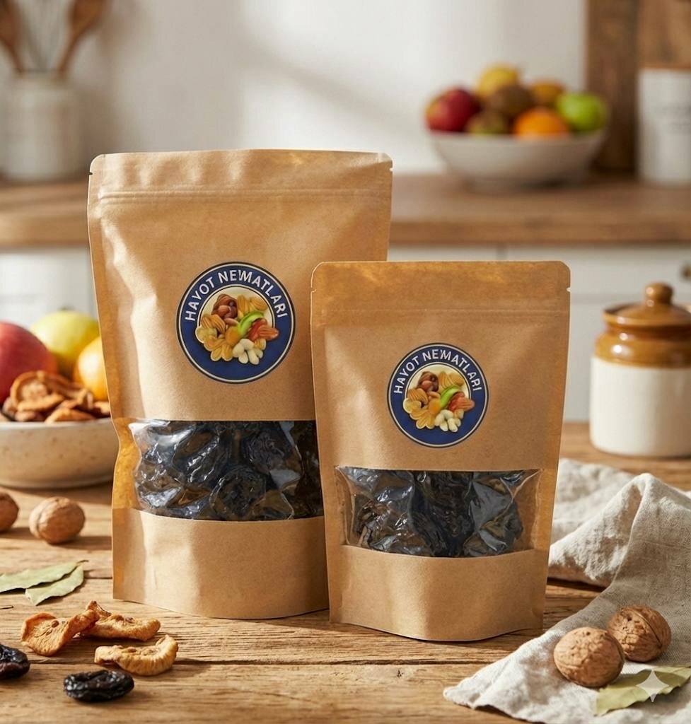 Натуральный чернослив сушёный высший сорт-Чернослив отборный Premium