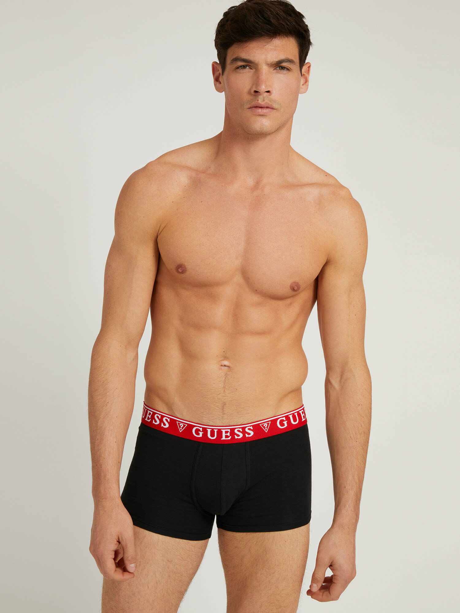 Трусы GUESS для мужчин, комплект из 3 шт., размер XL, серый — фото 1