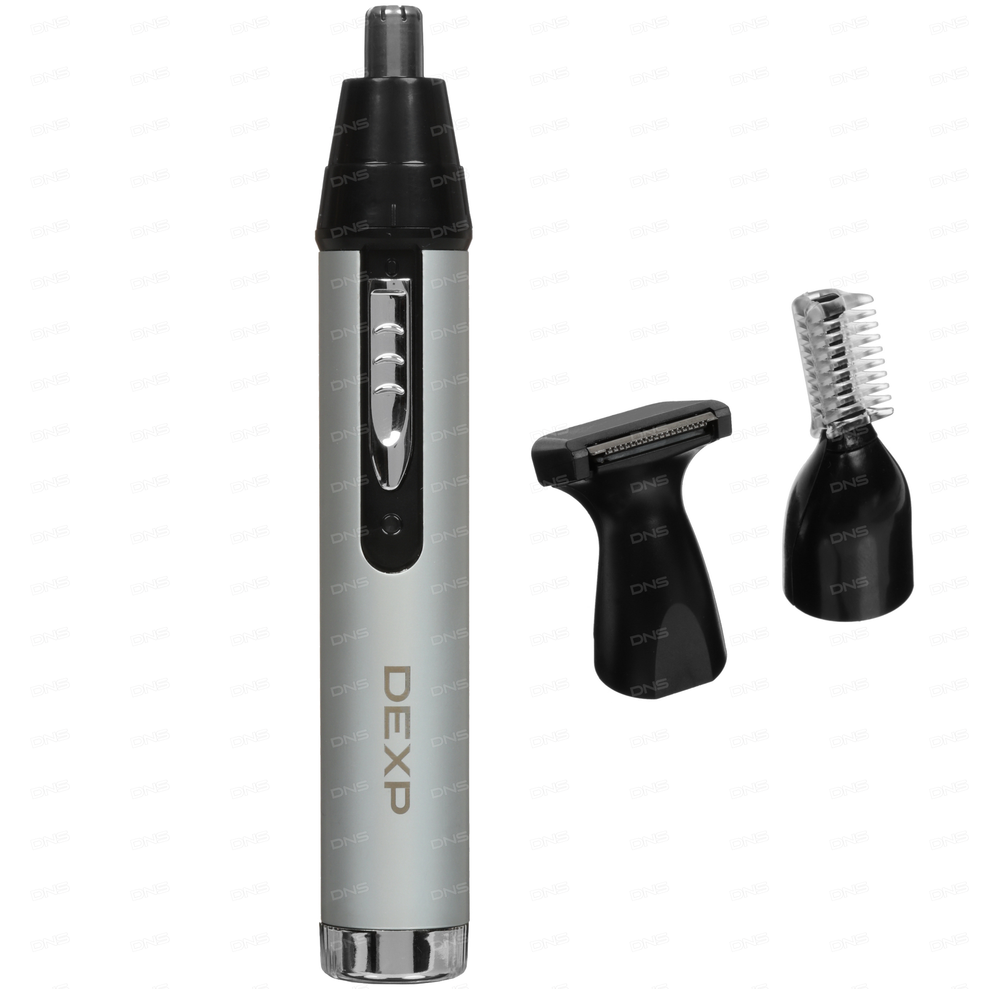 Триммер для носа и ушей DEXP JT-3107, Ni-Cd, нержавеющая сталь