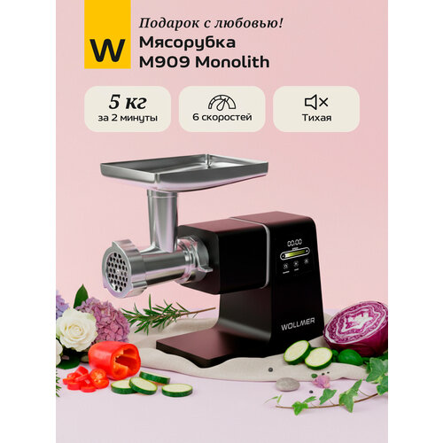 Мясорубка Wollmer M909 Monolith