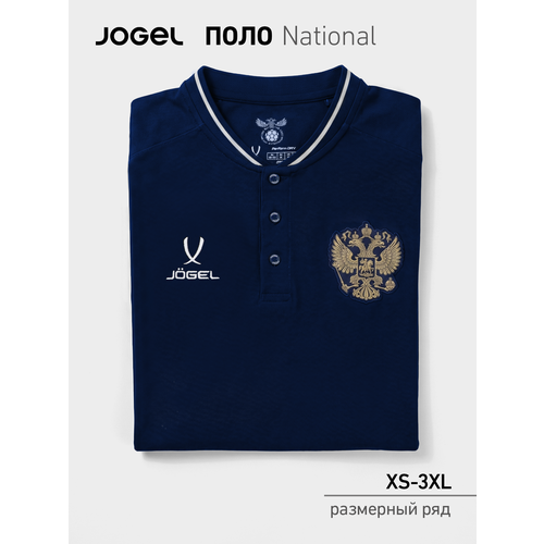фото Футболка спортивная jogel, размер s, темно-синий