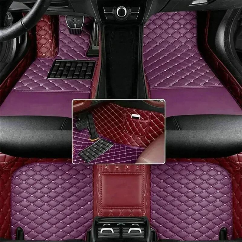 Автоковрики Purple wine red для HAVAL H9 (7 мест) 2024-2027