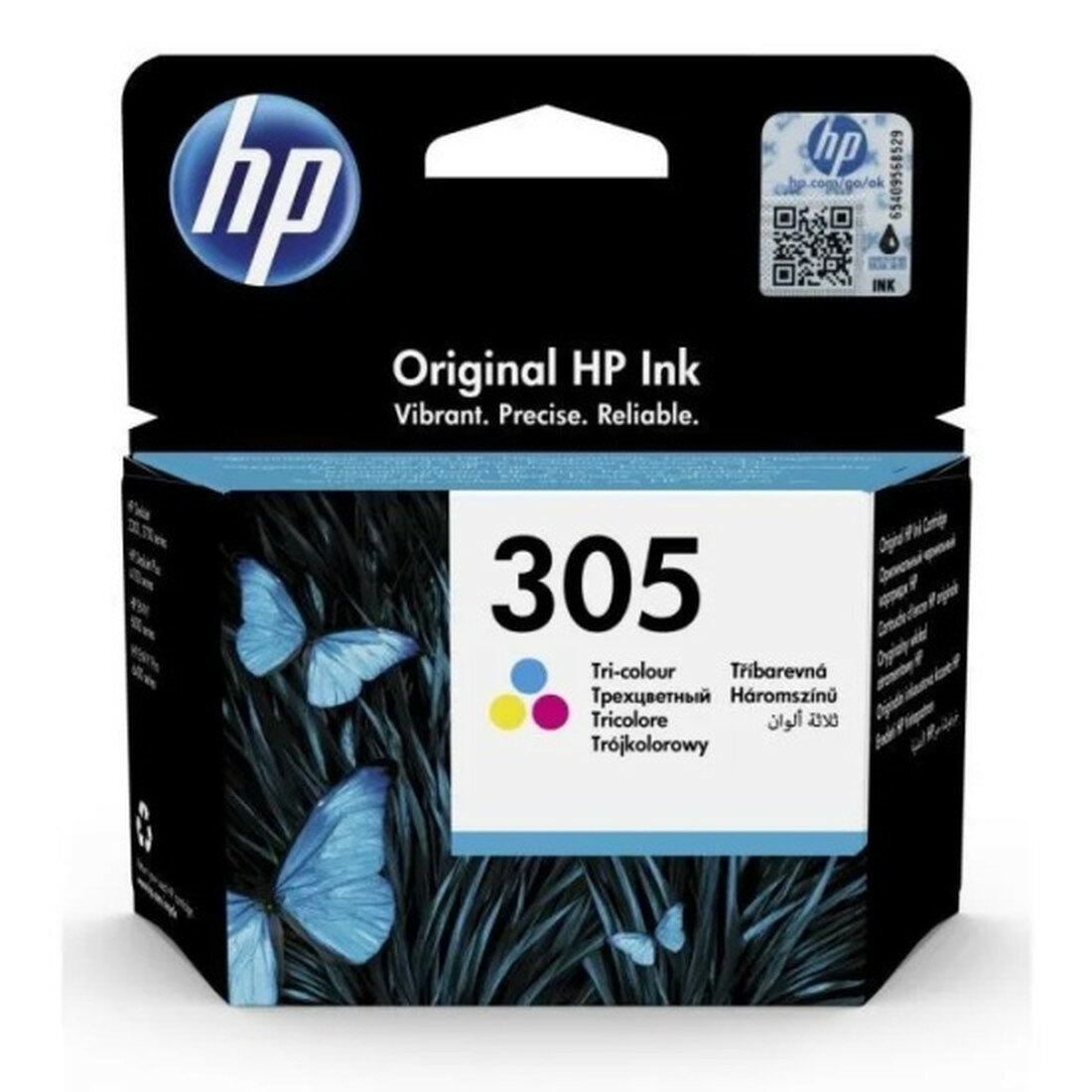 Картридж HP 3YM60AE, струйный, 3 цвета, 100 страниц