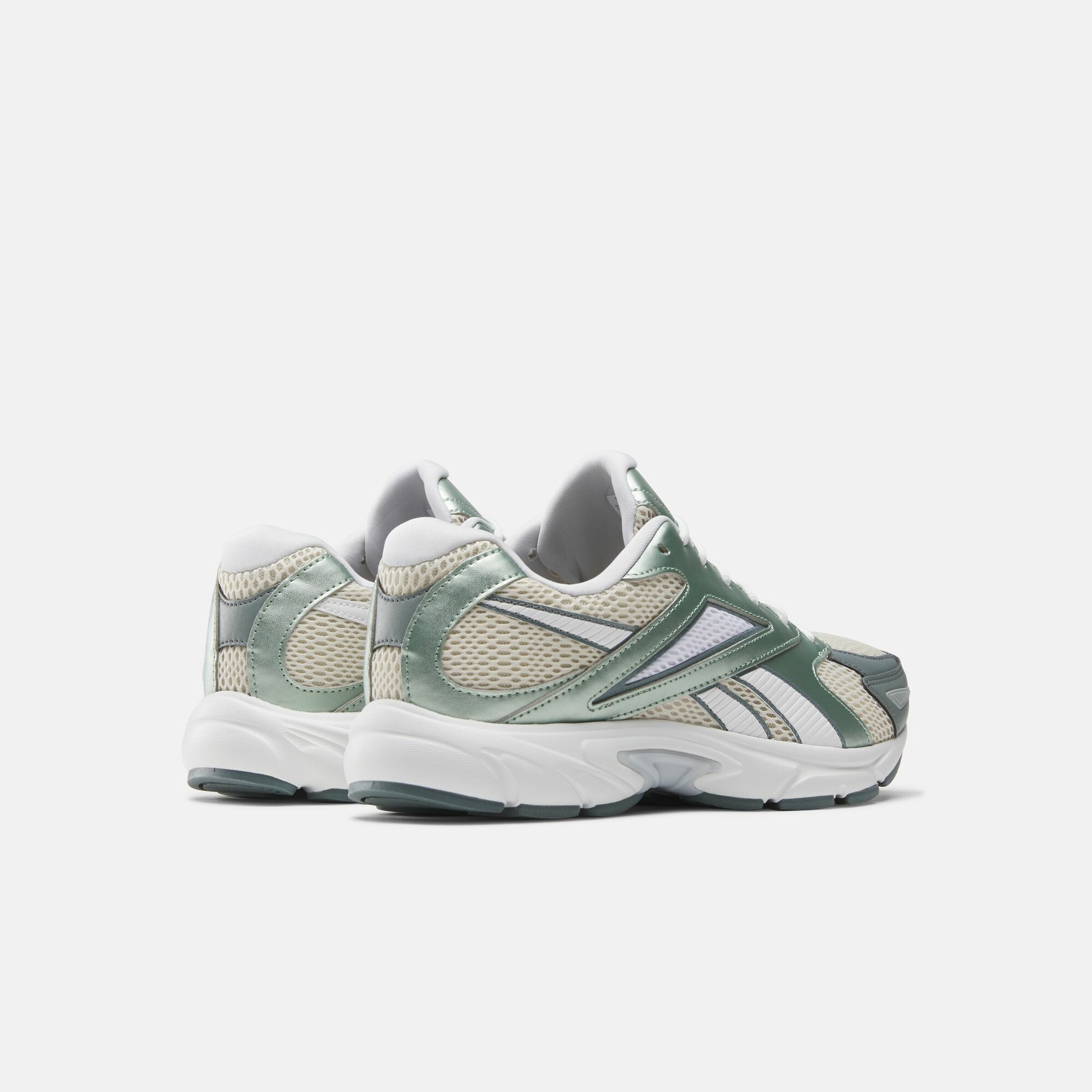 Кроссовки Reebok Road Prime, размер 8,5 US, бежевый/серый/белый — фото 1