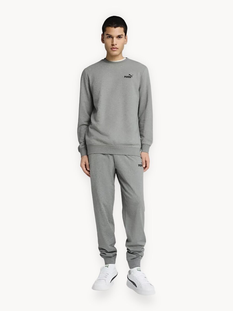 Свитшот PUMA Essentials Small No. 1 Logo Crew, размер XS, , серый