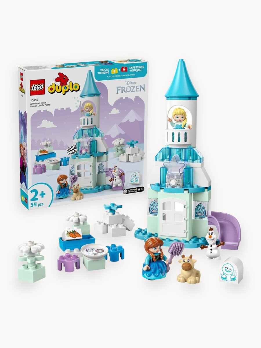 Конструктор LEGO DUPLO 10455 Вечеринка в ледяном замке Анны и Эльзы, 54 дет.