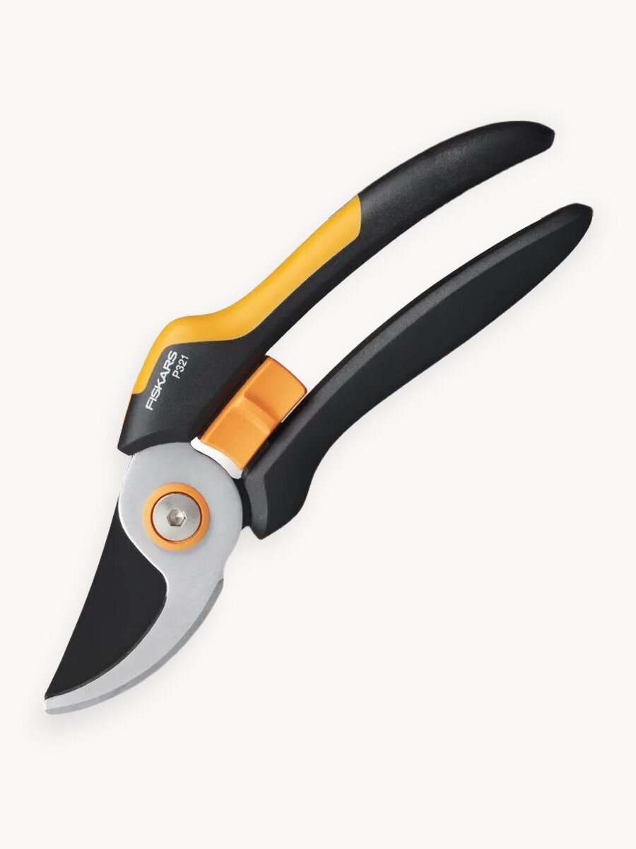 Секатор плоскостной FISKARS Solid P321, для подрезки веток диаметром до 20 мм (1057162)