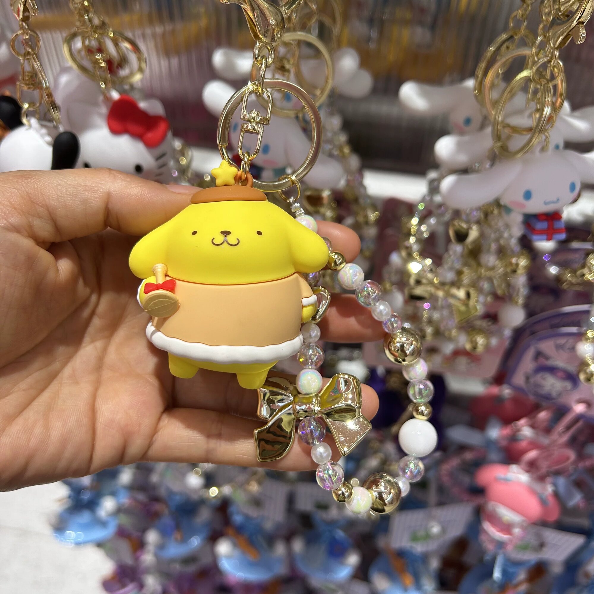 Брелок-подвеска Miniso Sanrio Family Little Angel Series с куклой на ремешке для сумки, подарок Браслет «Маленький