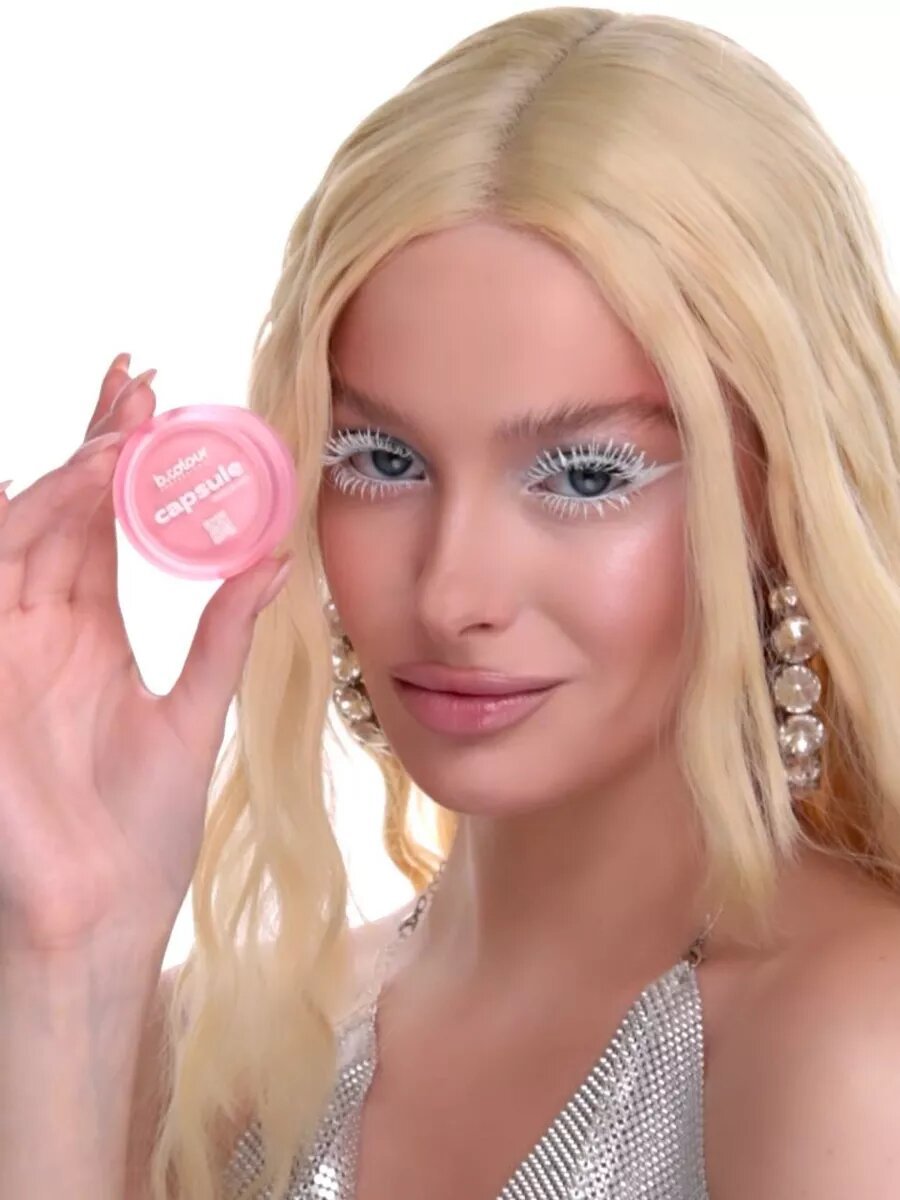 B.COLOUR PROFESSIONAL Румяна для лица сухие запеченные, тени для век CAPSULE 01 SWEET JULIE — фото 1