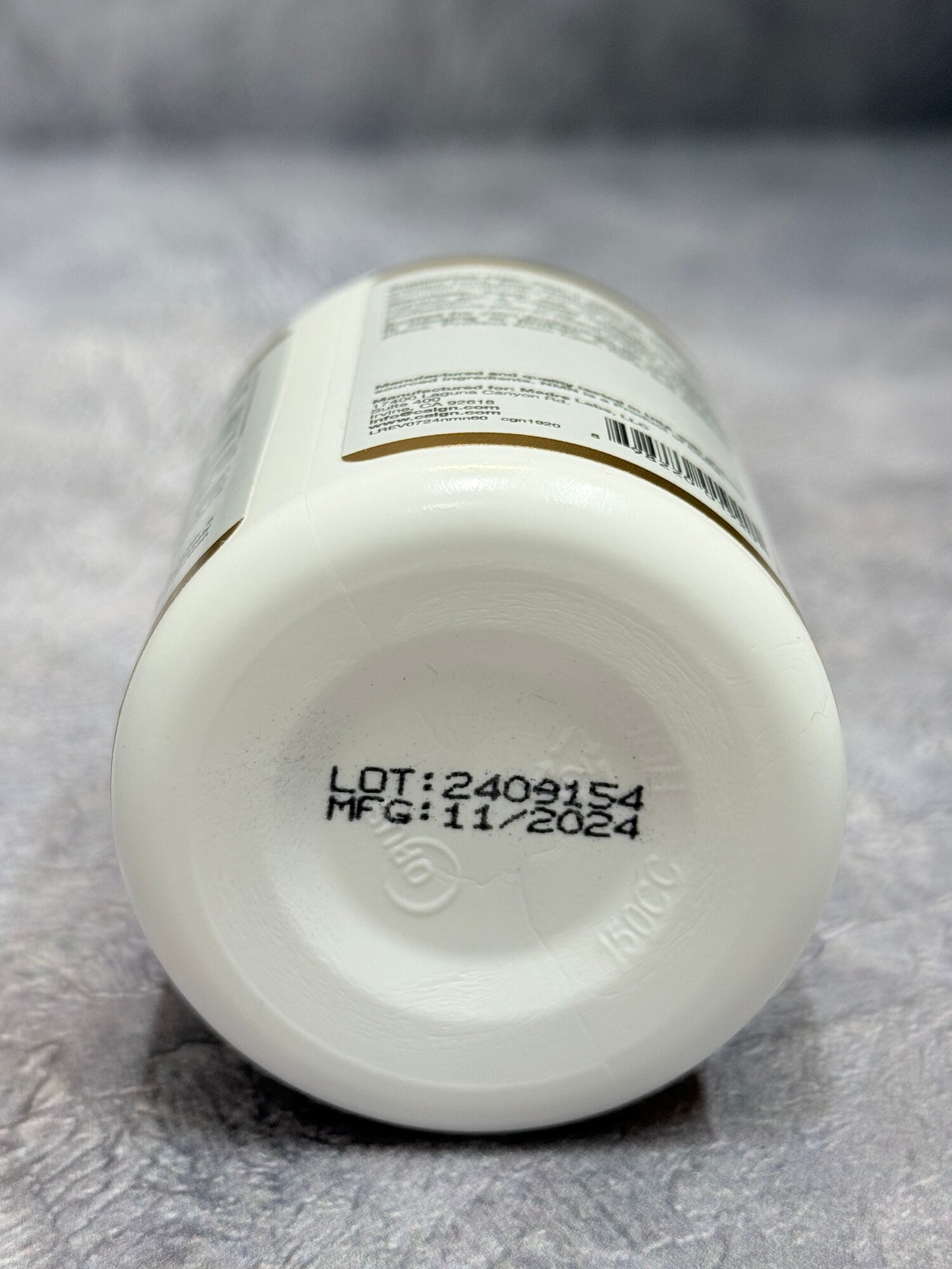 Бад От Вредных Привычек Никотинамид Мононуклеотид НАД, California Gold Nutrition Nmn (Nicotinamide Mononucleotide) 175 mg 60 растительных капсул