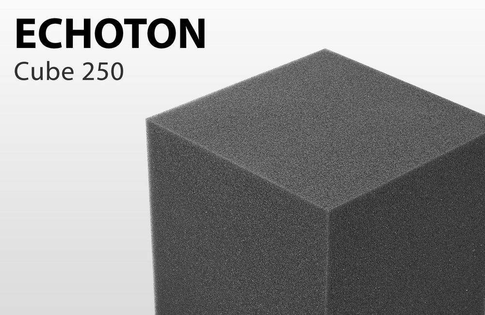 Бас ловушка ECHOTON Cube 250 (темно-серый)