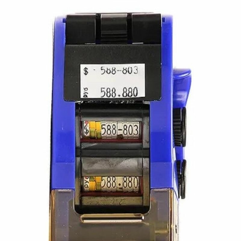 Этикет-пистолет двухстрочный Hongsheng MX-2616 EOS (2х10 символов, 26х16 мм волнистая и прямоугольная лента)