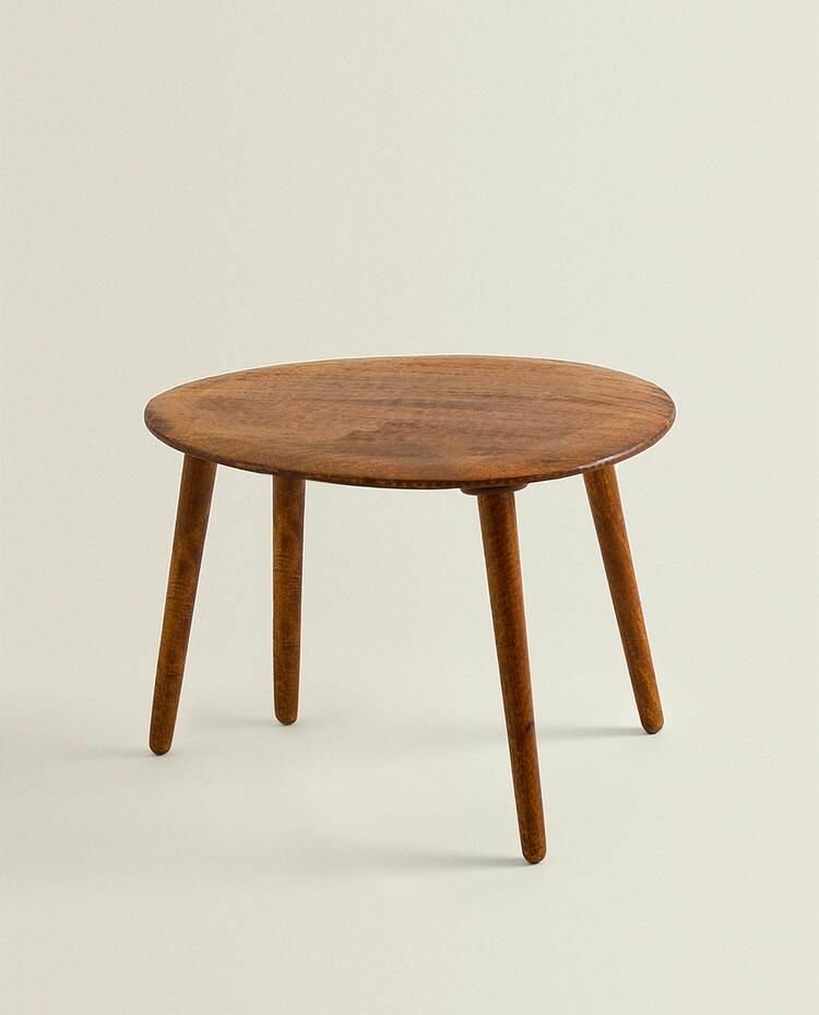Журнальный столик ZARA HOME 8810/072 - из франенного дерева, 37 x 50 x 40 см, цвет коричневый