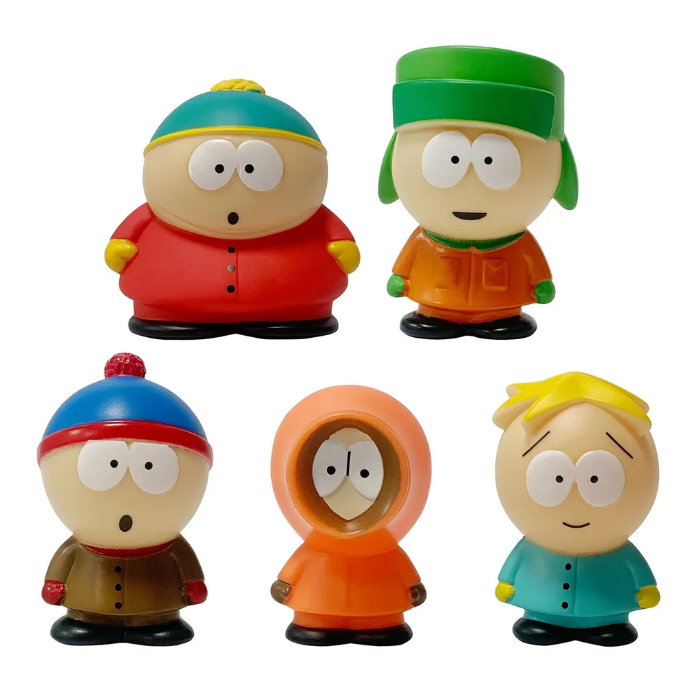 Набор фигурок Южный Парк Кенни  Стэн  Эрик Картман  Кайл  Баттерс   South Park 5шт  6см 