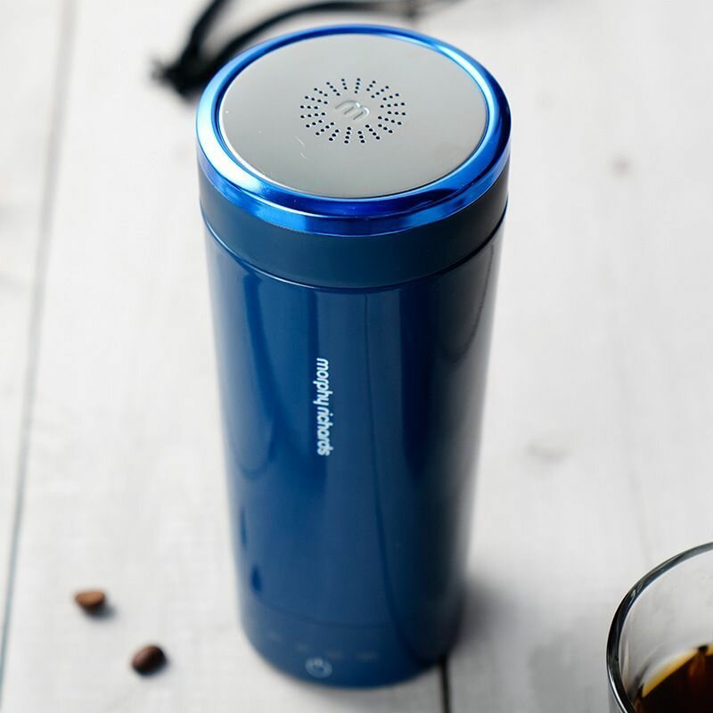 Термокружка Morphy Richards MR6060 металл тёмно-синяя 03 л