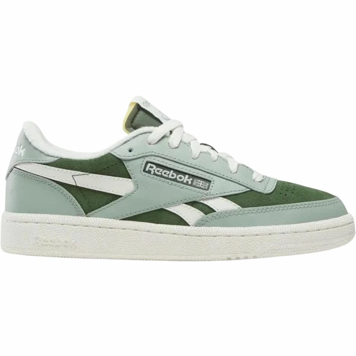 Кроссовки Reebok Club Classic Revenge Ii W, полнота F (EU)/ на среднюю стопу, размер 7 US, зелeный